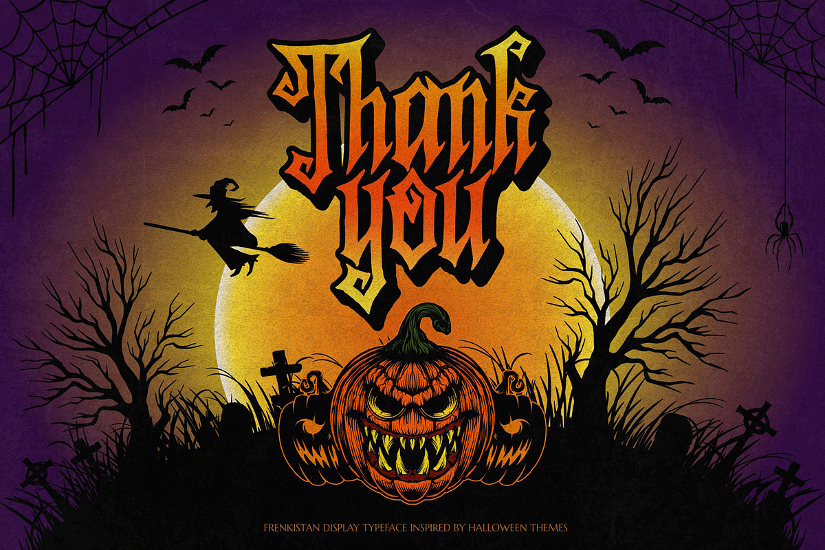 Frenkistan for Halloween & Movies, a Font by ilhamtaro (Photo 10 of 10)