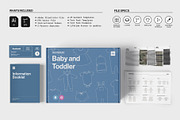 Baby Toddler Tech Pack Template Kit, an Apparel Mockup by Swatch Supply (Thumbnail 2 of 6)