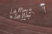 Softly Written Cozy Handwriting, a Handwritten Font by Littlehand (Thumbnail 8 of 12)