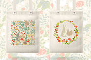 Leaf,botanic wreath, Easter elements, a Decorative Illustration by Rimma (Thumbnail 2 of 7)