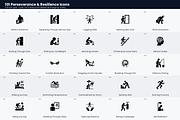Perseverance & Resilience Icons, a Solid Icon by Symbolic Language (Thumbnail 2 of 7)