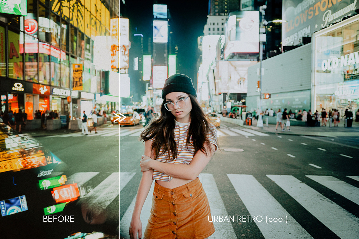 URBAN RETRO Moody Editorial Presets preview 6