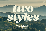 Ashford Stylish Serif, a Serif Font by Fenotype (Thumbnail 6 of 11)