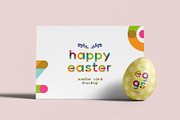 Easter Eggs & Card Mockup, an Advertising Mockup by Se٧enStudio (Thumbnail 8 of 8)