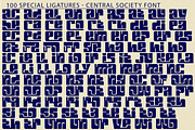 Central Society - Playful Font, a Sans Serif Font by 177Studio (Thumbnail 8 of 8)