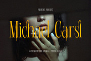 Michael Carsl Condensed Serif, a Serif Font by Cruzine (Thumbnail 1 of 8)