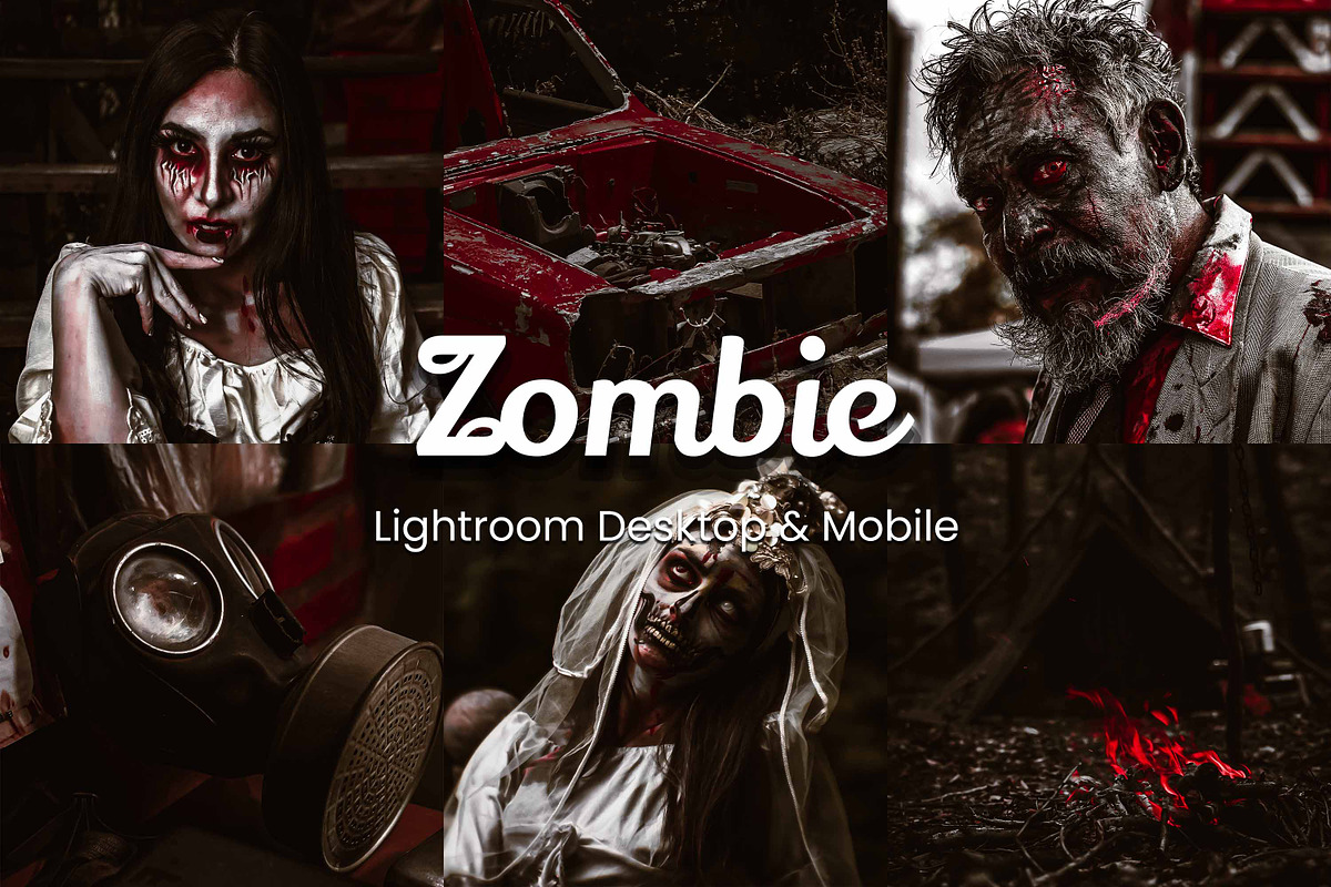 30 Zombie Lightroom Collection, a Preset Add-On by 3Motional (Photo 1 of 11)