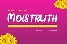 Moistruth - Fun Display Font
