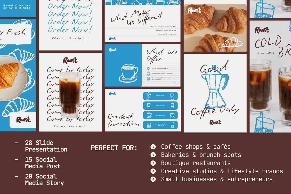 Complete Café Branding Bundle, a Design Template by ShowUp! Studio (Photo 2 of 6)