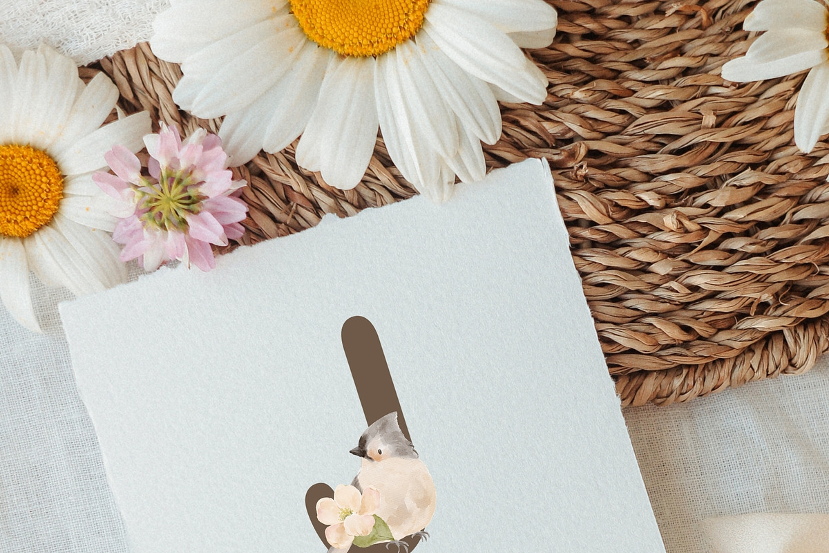 Watercolor Spring Birds & Blossoms, an Animal Illustration by Jenteva Art (Photo 13 of 17)