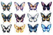 Magic Butterflies Clipart, an Illustration by Dream Creation (Thumbnail 3 of 4)