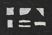 Beige Torn Crumpled Old Paper Pieces, a Texture Graphic by Ksuview (Thumbnail 4 of 5)