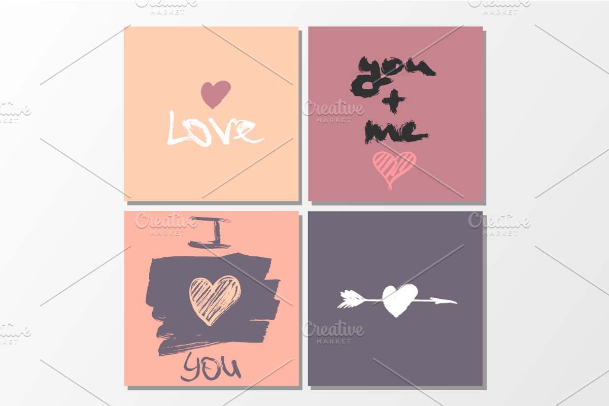 Valentine's Day Cards, a Card Template by Artem Vorotnikov (Photo 8 of 13)