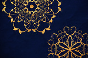 Golden Decorative Patterns, a Pattern Graphic by BazziBa♥ (Thumbnail 7 of 7)