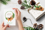 Boho Christmas wreath frame, an Object Graphic by svetlanaARTdreams (Thumbnail 13 of 16)