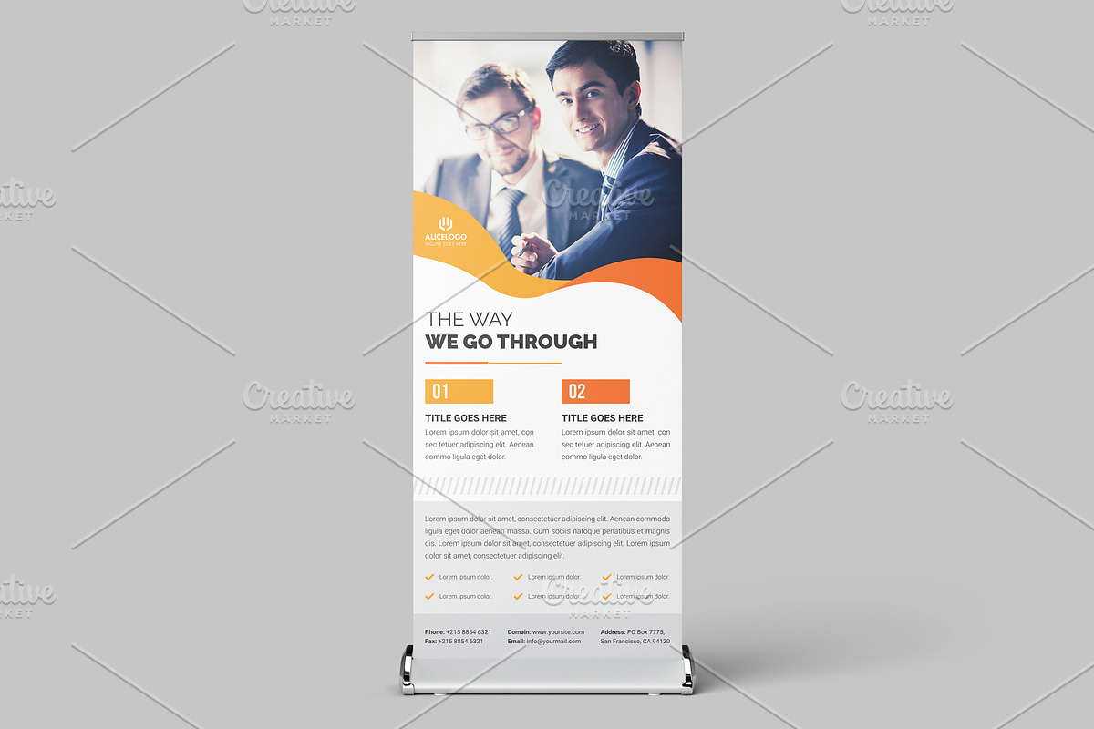 Rollup Banner, a Flyer Template by Alice_s (Photo 4 of 4)