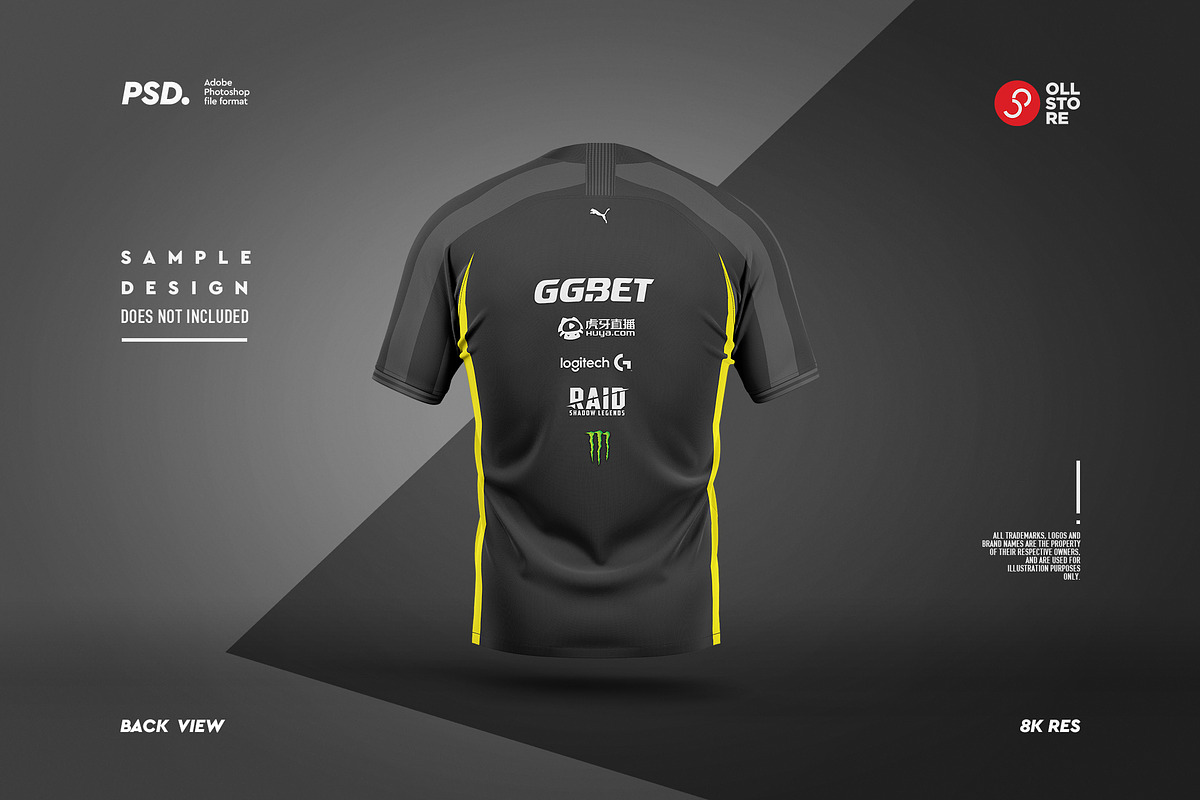 Sports T-Shirts Mockups Set, a Shirt Mockup by OllStore (Photo 8 of 11)