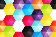 11 Bright Vector Backgrounds, a Pattern Graphic by chewkotski (Thumbnail 5 of 11)