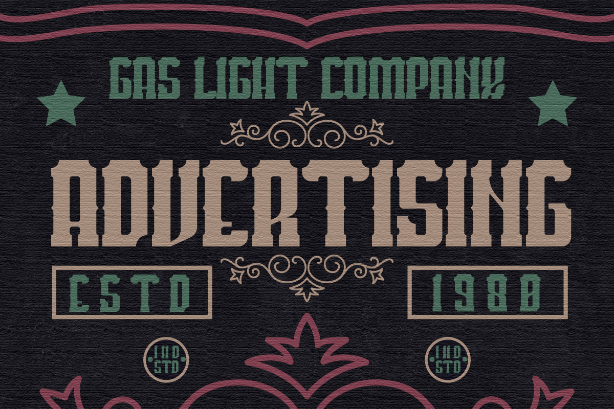 Kaishiva Display Font, a Script Font by IHDSTD (Photo 2 of 9)