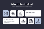 135 Explore Line Icons, an Outline Icon by Prosymbols (Thumbnail 2 of 11)