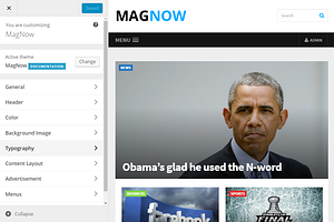 MagNow WordPress Theme