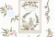Baby Dinosaur World Watercolor Set, an Animal Illustration by Cat In Colour (Thumbnail 5 of 9)