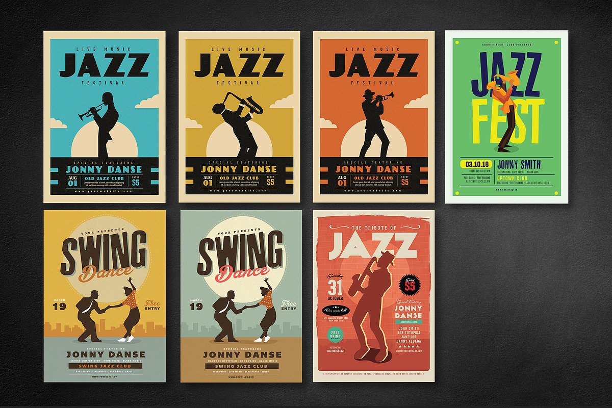 50 Music Flyers Bundle A Flyer Template By Guuver