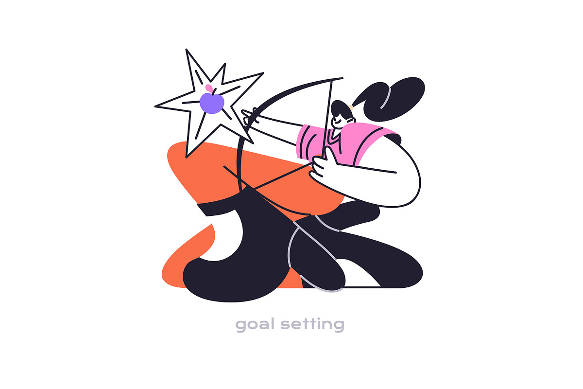 Personal development concept set, a Person Illustration by PaperTrident (Photo 9 of 27)