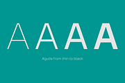 Aguda Font Family, a Sans Serif Font by Graviton Font Foundry (Thumbnail 4 of 4)