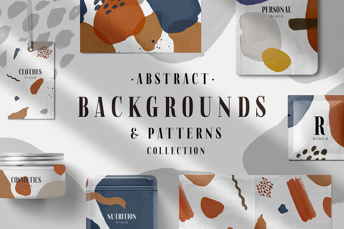Abstract Backs & Pattern Pack, a Pattern Graphic by kavoon (Photo 1 of 11)