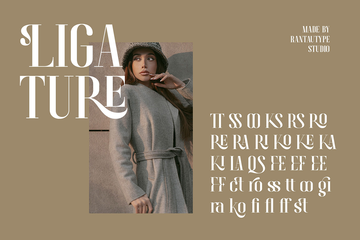 Brayena Elegant Serif Font, a Serif Font by RantautypeStudio (Photo 15 of 19)