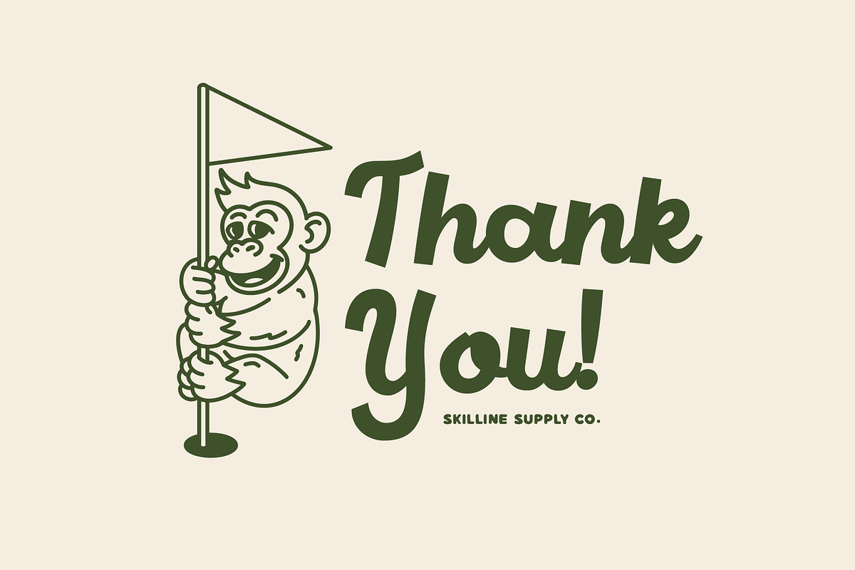 Golf Mascot Illustration Pack, a Sport Illustration by Skilline Supply Co. (Photo 11 of 11)