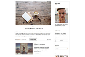 Yosemite - A WordPress Blog Theme