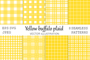 Yellow Buffalo plaid pattern, a Pattern Graphic by IrinaShishkova (Thumbnail 1 of 7)