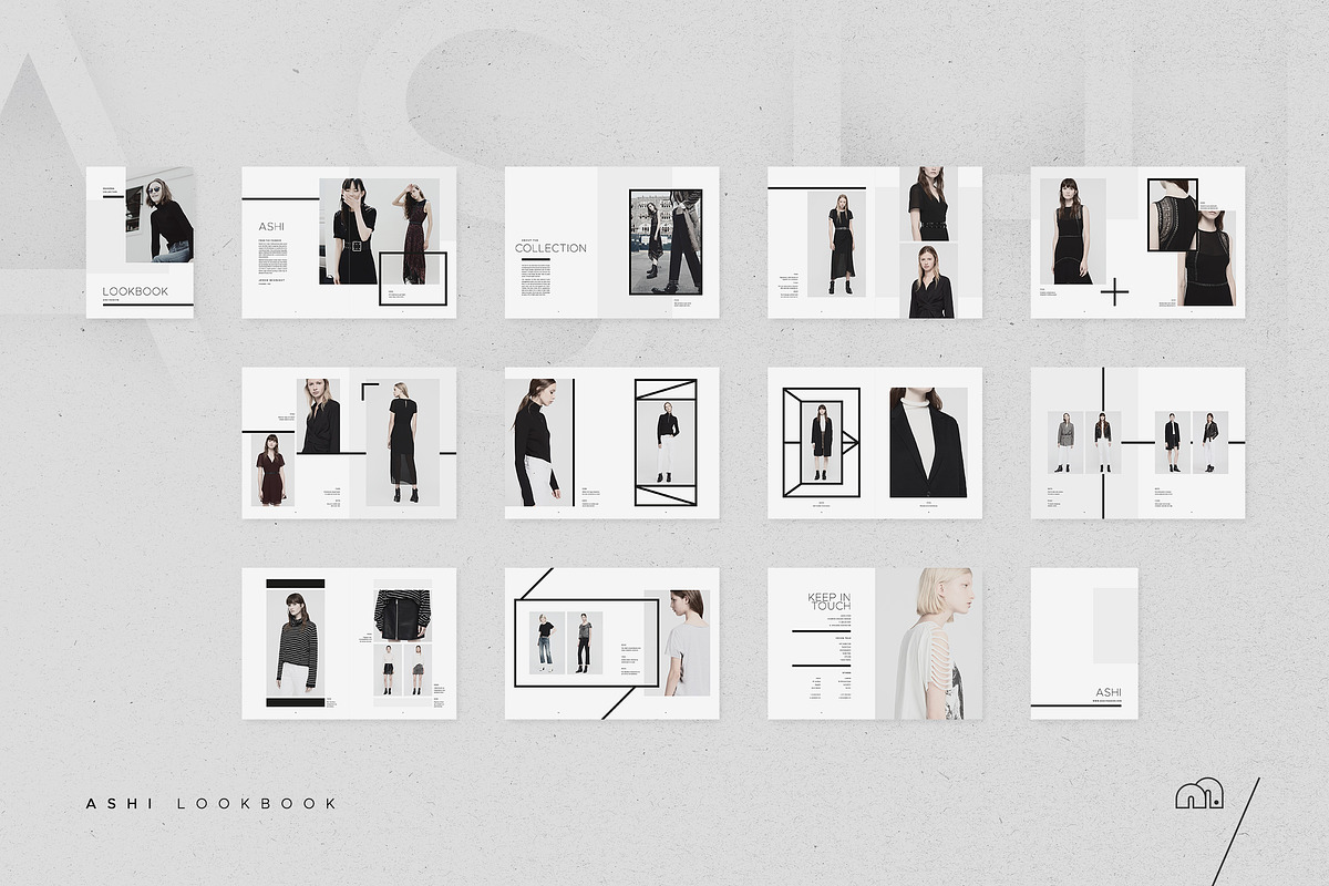 Ashi - Lookbook, a Brochure Template by bilmaw creative (Photo 8 of 8)