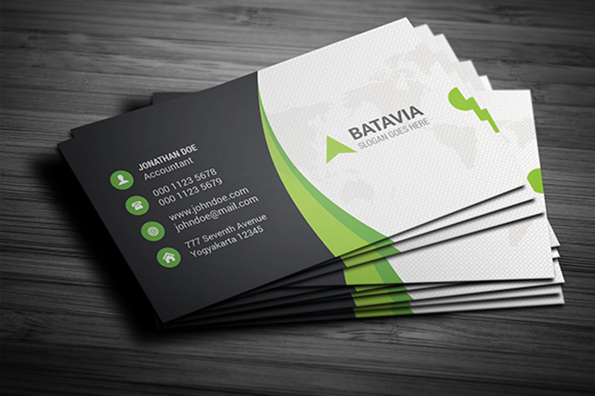 Cororate Business Card, a Business Card Template by InfinityArt (Photo 2 of 6)