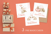 Valentine's Capybara illustration, an Illustration by Fedulova Art (Thumbnail 2 of 9)