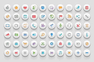 Social Media and Communication Icons