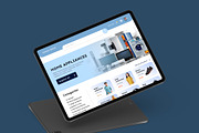E-Commerce Store web Home Page Desig, a Landing Page Template by muneezahussain (Thumbnail 2 of 3)