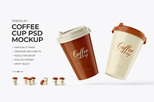 Stylish Coffee Cup PSD Mockups by  in Products