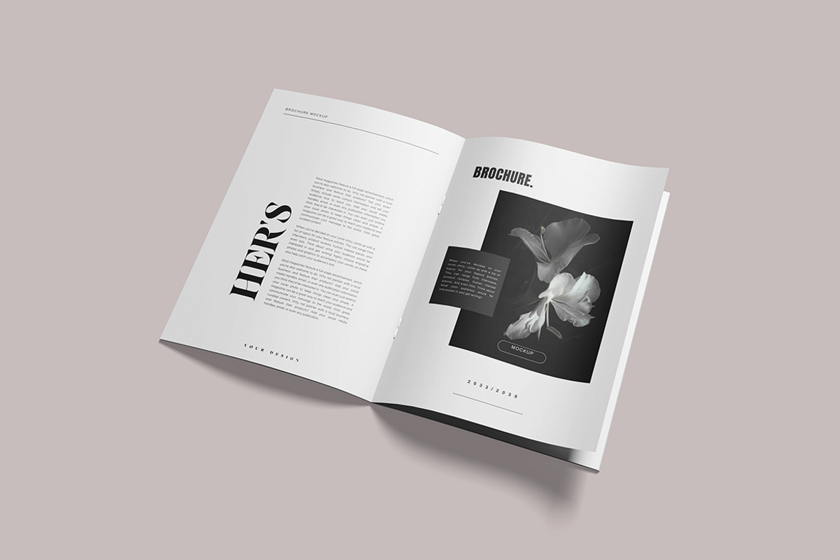 Brochure Mockup, a Mockup by DxSLEX (Photo 2 of 5)