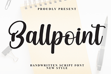 Ballpoint | Script Font