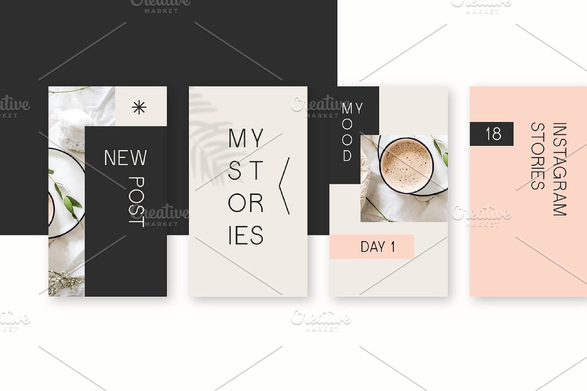 Instagram Stories Template, a Templates & Theme by fashionaddict (Photo 3 of 6)