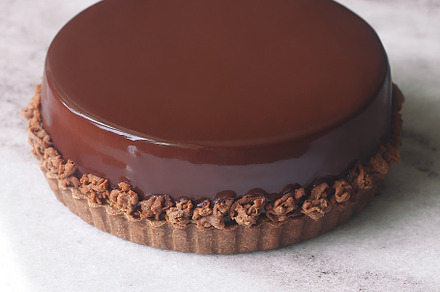 Chocolate Praline Mousse Cake