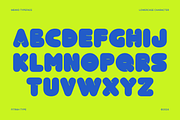 Mekko Rounded Typeface, a Sans Serif Font by Fitrah Type (Thumbnail 2 of 15)
