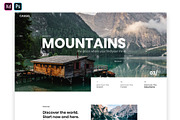 Cassel - Modern & Clean Landingpage, a Landing Page Template by ESKOR (Thumbnail 1 of 3)