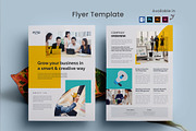 Flyer Template Set, a Flyer Template by Cristal Pioneer (Thumbnail 1 of 7)