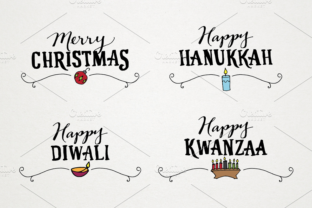 Holiday & Christmas Art Pack, an Illustration by Lemonade Pixel (Photo 2 of 5)