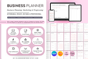 Start-Up / Small Business Planner, a Print Template by PlannersByBee (Thumbnail 1 of 6)