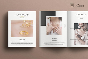 Jewelry Fashion Lookbook Template